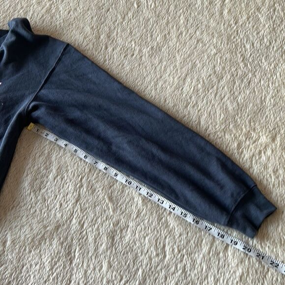 MTV logo blue gray pullover size small (3-5) - Picture 13 of 16